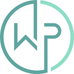 WP Schools logo — gold WP monogram in a circular mark